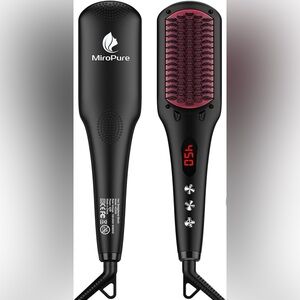 MiroPure Black Hair Straightening Brush